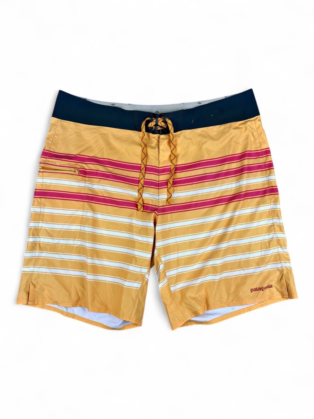 Patagonia Men's Boardshorts Striped Swim Trunks Size 38